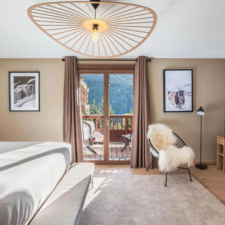 Mitoyen De Luxe, 4 En Suite, Proche Centre Et Remontees, Parking, Animaux Acceptes - Fr-1-563-137 Alpehytte Courchevel