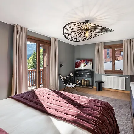 Mitoyen De Luxe, 4 En Suite, Proche Centre Et Remontees, Parking, Animaux Acceptes - Fr-1-563-137 Courchevel
